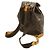 Zaino e Borsa a Spalla Louis Vuitton Monogram Montsouris GM Marrone - vista 3