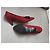 Bally Décolleté in camoscio rosso con fiocco Nero - vista 3