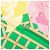 Hermès Hermes Carre 90 ROSERAIE Rose Garden Sciarpa Multicolore Verde - vista 9