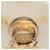 Orecchini a clip Chanel Coco Mark Bianco D'oro Blu navy  - vista 3