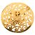 Timeless Spilla Chanel Vintage Coco Mark D'oro - vista 2
