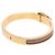 Hermès Bracciale Hermes Mini Click Chaine d'Ancre Beige D'oro - vista 4