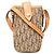Borsa a tracolla mini Christian Dior Dior Oblique Trotter Marrone