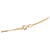 Collar Chanel Camellia Coco Mark Blanco Dorado - vista 5