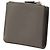 Prada Triangle Logo Bi-fold Wallet in Grau Braun - Ansicht 2