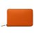 Hermès Hermes Azap Integral Long Wallet mit Rund-Reißverschluss Orange
