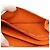 Hermès Hermes Azap Integral Long Wallet mit Rund-Reißverschluss Orange - Ansicht 5
