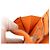 Hermès Hermes Azap Integral Long Wallet mit Rund-Reißverschluss Orange - Ansicht 7