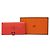 Hermès Bearn Soufflé Long Wallet Pink Rot - Ansicht 10