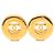Timeless Orecchini a clip Chanel Vintage Coco Mark D'oro