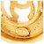 Timeless Orecchini a clip Chanel Vintage Coco Mark D'oro - vista 3
