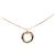Collana con pendente Cartier Trinity 5-Diamanti