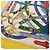 Hermès Hermes Carre Geant 140 CAVALCADOUR Sciarpa Foulard Multicolore Beige Giallo - vista 5