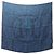 Hermès Sciarpa in seta Carré 90 C'est La Fete Hermes Blu navy