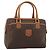 Céline Celine Vintage Macadam Boston Canvas Marron