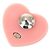 Spilla Chanel Coco Mark con Motivo a Cuore Rosa - vista 2