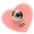 Spilla Chanel Coco Mark con Motivo a Cuore Rosa - vista 3