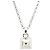 Collana Diamante Pyramid Stud GUCCI Argento