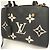 Borsa Louis Vuitton Empreinte Montaigne BB Nero Monogramma - vista 7