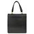 Borsa a mano/Tote Bag Chanel in pelle di agnello nera Nero
