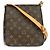 Borsa Musette Salsa Louis Vuitton in Canvas Monogram GM Marrone
