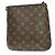 Borsa Musette Salsa Louis Vuitton in Canvas Monogram GM Marrone - vista 2