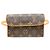 Louis Vuitton Pochette Florentine Monogram Canvas Small Marrone