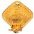 Orecchini quadrati vintage Chanel Coco Mark D'oro - vista 3