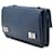 Saffiano Borsa a Spalla Prada Flap Chain Blu navy  - vista 2