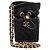 Mini borsa a coulisse Matelassé Coco Mark Chanel Nero