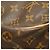 Bolsa de Ombro Louis Vuitton Monogram Saumur 35 Marrom - vista 6