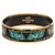 Hermès Bracciale Enamel GM Cloisonné Hermes Nero D'oro