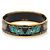 Hermès Bracciale Enamel GM Cloisonné Hermes Nero D'oro - vista 3