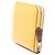 Hermès Monedero Azap de seda Hermes en cuero Epsom amarillo - vista 2