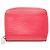Louis Vuitton Epi Zippy Münzbeutel in Grenade Pink Rot