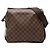 Borsa a tracolla Louis Vuitton Damier Naviglio Marrone