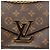 Borsa a Spalla Louis Vuitton Monogram Passy Chain Marrone - vista 4