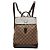 Zaino Louis Vuitton Damier Soho Marrone