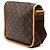 Borsa a tracolla Louis Vuitton Monogram Messenger Bosphore PM Marrone - vista 2
