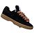 Lanvin Sneakers Basse in Scamosciato Nero Multicolore