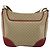 Céline Celine Macadam Shoulder PVC Leather Medium Beige