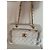 Borsa Chanel Classic Flap in pelle bianca Bianco - vista 3