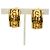 Orecchini a clip in metallo dorato Chanel D'oro - vista 3