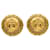 Orecchini a clip dorati Chanel D'oro