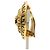 Orecchini a clip dorati Chanel D'oro - vista 4