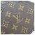 Portachiavi in pelle Monogram Louis Vuitton Marrone Nero - vista 8