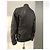 Burberry Brit Lederjacke Schwarz - Ansicht 2