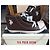 Autre Marque U.S. Polo Assn. Sneakers Alte in Pelle Marrone - vista 2