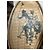 Autre Marque U.S. Polo Assn. Sneakers Alte in Pelle Marrone - vista 5