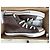 Autre Marque U.S. Polo Assn. Sneakers Alte in Pelle Marrone - vista 7